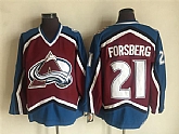 Avalanche 21 Peter Forsberg Red CCM Throwback Jersey,baseball caps,new era cap wholesale,wholesale hats
